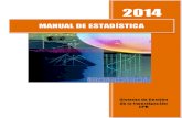 2014 Consulta Manual de Estadística