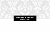 Persona y Procesos Creativos