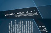 JuliánCárdenas: John Cage y la pieza 4:33
