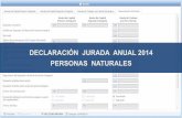 Renta Personas Naturales 2014