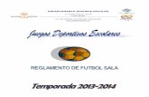Reglamento Futsal Miguel