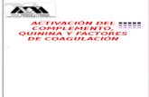 69929001 Activacion Del Complemento Quinina y Factores De