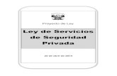 Proyecto Ley Seguridad Privada Consolidado Con Mininter Al 12.May.14