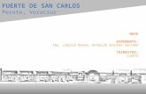Análisis Fuerte de San Carlos Perote