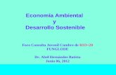 144Economia ambiental y Desarrollo Sostenible FUNGLODE RIO+20      Jun 06,12.ppt