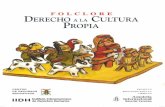 Folclore Derecho a La Cultura Propia 1997