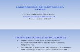 Transistores Bipolares Segunda Parte