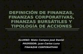 Presentación de Finanzas Corporativas y Bursátiles
