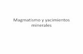 Magmatismo y Yacimientos Minerales