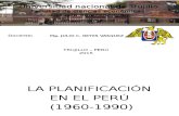 Planificacion en El Peru