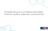 04. El Estado Peruano y Los Poderes Del Estado