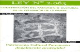 Ley 2083 La Pampa