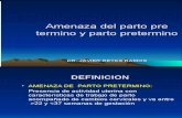 5° Amenaza de Parto Pre Término. Dr Reyes. Lunes 27.04.15.ppt