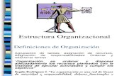 La Estructura Organizativa