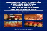 Cirugía Periodontal, Periapical y de Colocación de Implantes - Cambra