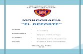 Monografia El Deporte Daniel