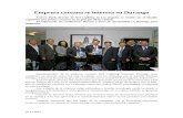 24.11.2014 Empresa Coreana Se Interesa en Durango