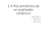 Lenguajes y automatas 2 : Pilas Sematica 1.4