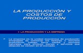 7 - La Produccion y Costos de Produccion