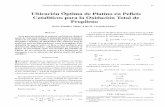 Ubicacion Optima de Platino en Pellets Cataliticos Para La Oxidación Total de Propileno