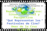 Seminario Economía y Cultura:  Omar de la Cruz, Festivales de Cine