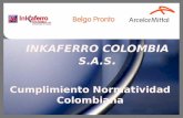 Belgo Pronto Cumplimianto Normativa Colombiana