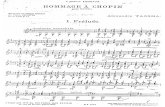 TANSMAN - Homenaje a Chopin