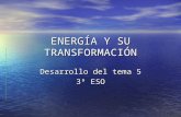 Energía y Su Transformación
