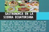 Gastronomia en La Sierra Ecuatoriana