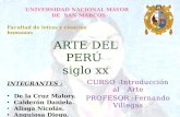 Arte Peruano Del Siglo XX