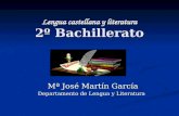 Lg-lengua y Literatura 2º Bach