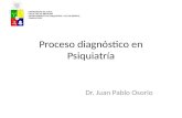 Proceso Diagnóstico en Psiquiatria Curso v Año 2012
