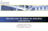 Recoleccion de Datos en Estudios Cualitativos (Metodos Directos)