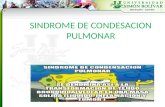 Sindrome de Condensacion Pulmonar