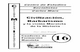 CFM #16 Civilización, Barbarismo y La Visión Marxista de La Historia (a. Woods)