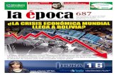 Nº 687 - Especial Crisis Económica Mundial y Bolivia - Agosto 2015