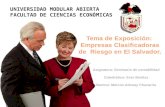 Calificadoras de Riesgo en El Salvador Expo