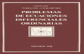 Problemas de Ecuaciones Diferenciales Ordinarias