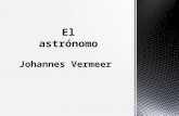 El Astrónomo, Johannes Vermeer
