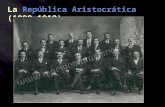 La República Conservadora (1899-1919)