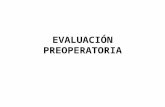 2.- Evaluacion Pre Operatoria