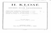 SAXOFONE - Klose de Mecanismo - HKlos - 25 Estudos - RevMarcel Mule 5