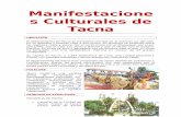 Manifestaciones Culturales de Tacna