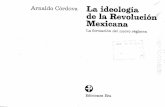 26082015A.córdova_La Ideología de La Rev. Mex.(1973)