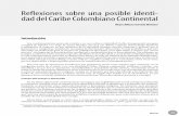 Alvaro Acevedo Merlano - Reflexiones sobre una posible identidad del Caribe Colombiano Continental
