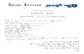 Séfer Ietzirá - ספר יצירה (1)