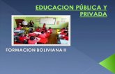 Educacion Pública y Privada Lic