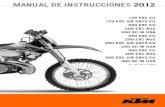 Manual KTM 2012 español