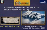 Sistemas Epitermales de Alta Sulfuracion de Au-Ag - Tacna 2014