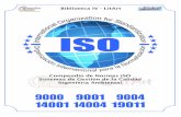 Compendio de Normas ISO  Sistemas de Gestión de la Calidad Ingeniería Ambiental